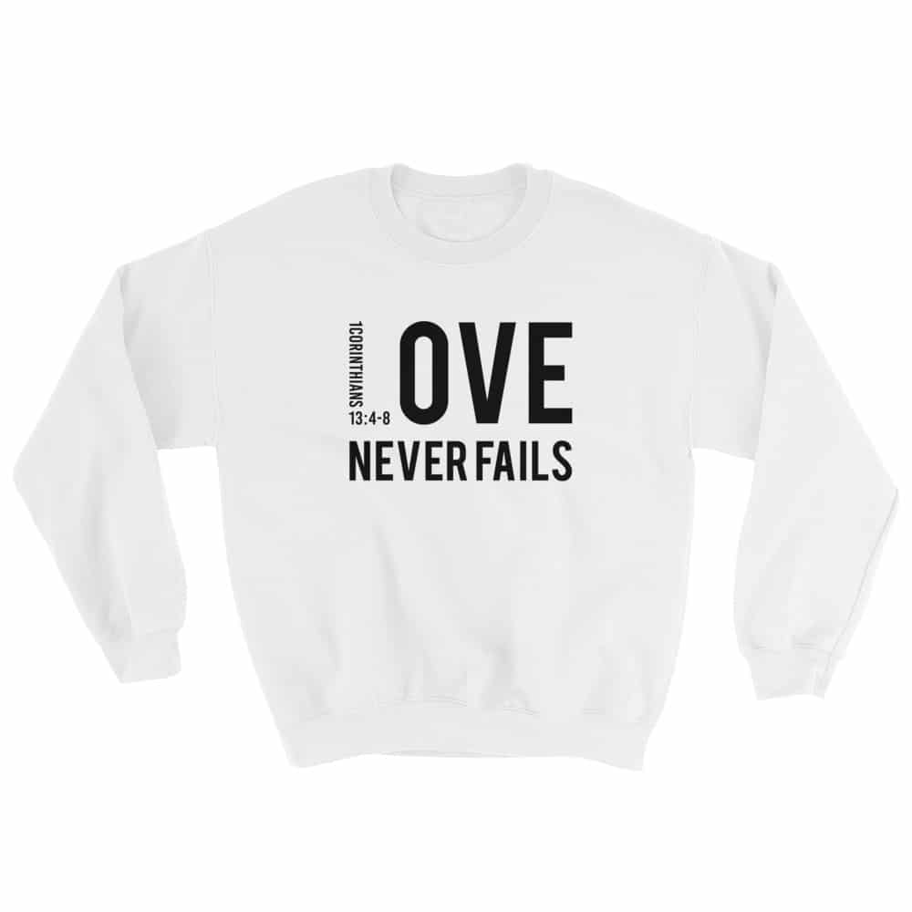 love is never the wrong answer sweatshirt
