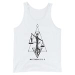 Weight of Sin White Christian Tank Top