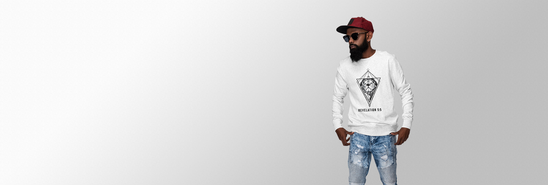 Christian Mens Crewneck Sweatshirts