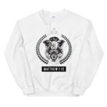 unisex crew neck sweatshirt white front 61bb29eecc68d