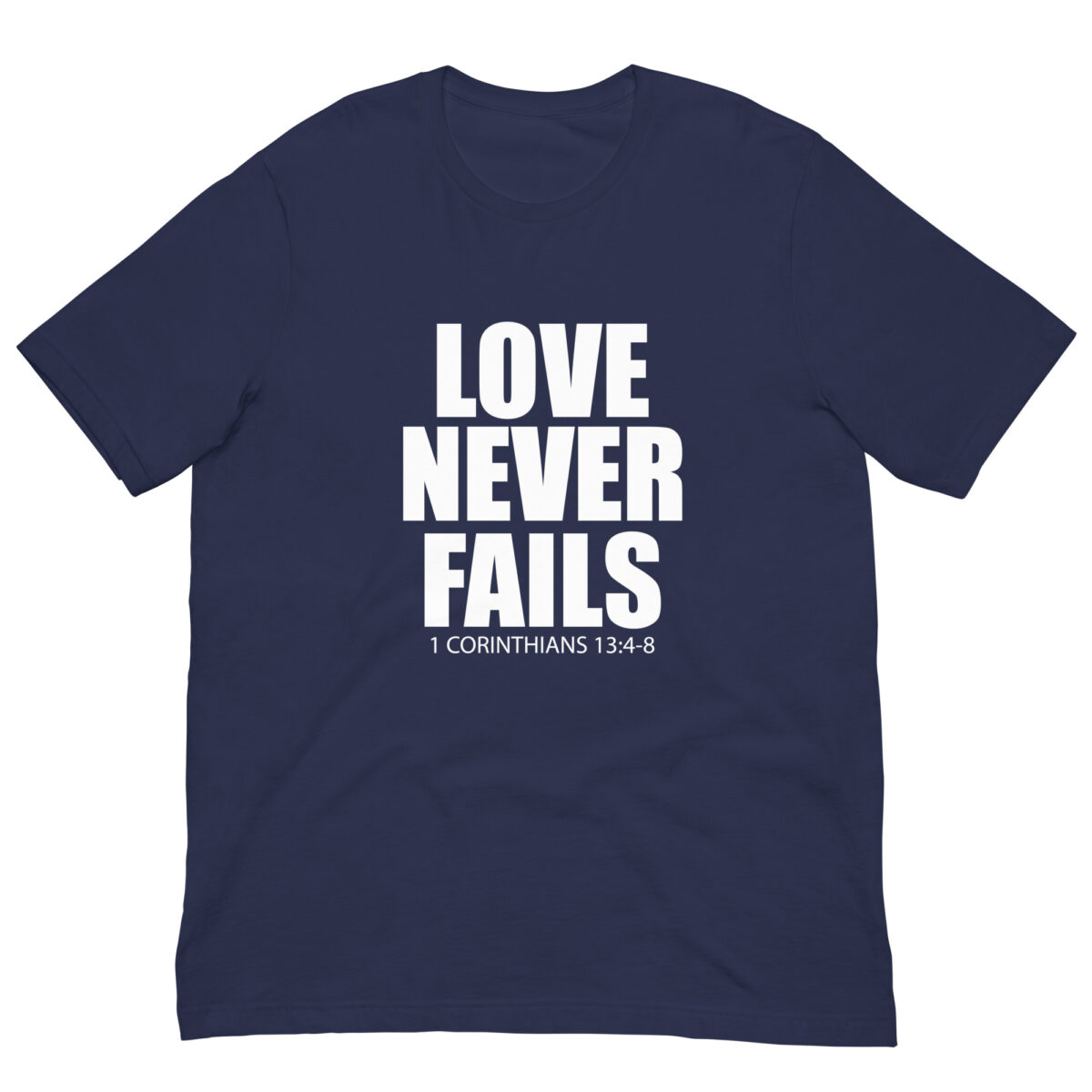 unisex staple t shirt navy front 638ffa13a66fb